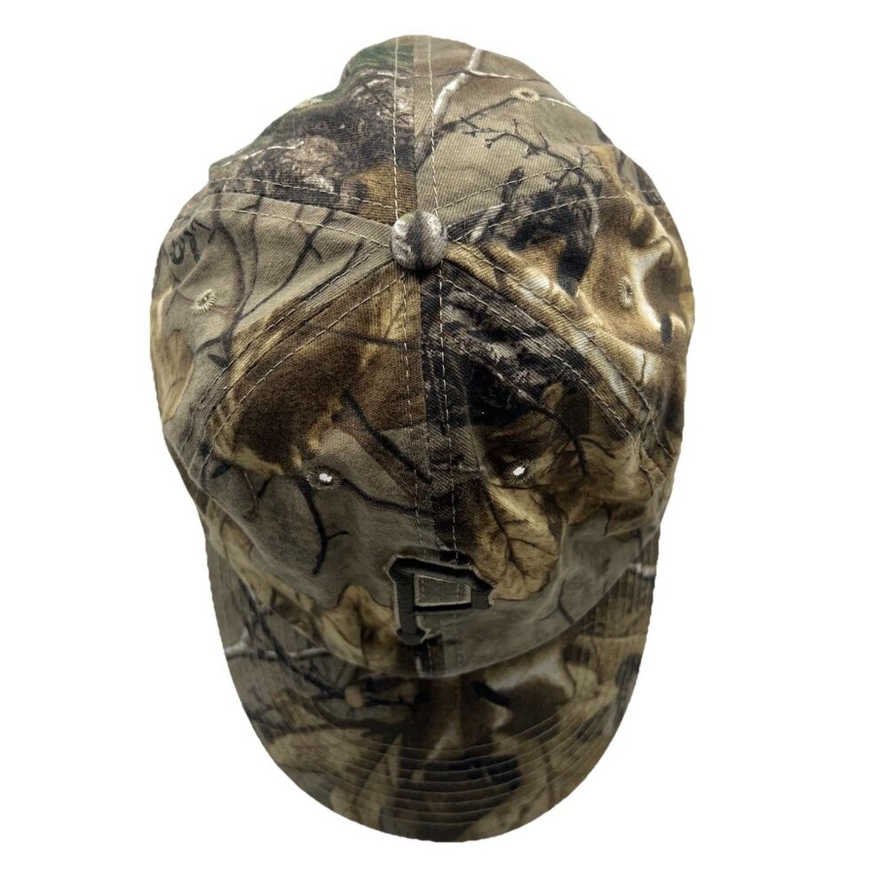Pittsburgh Pirates Realtree Camo Strapback Baseball Hat Cap 47 Brand Hunting Dad - Picture 6 of 10